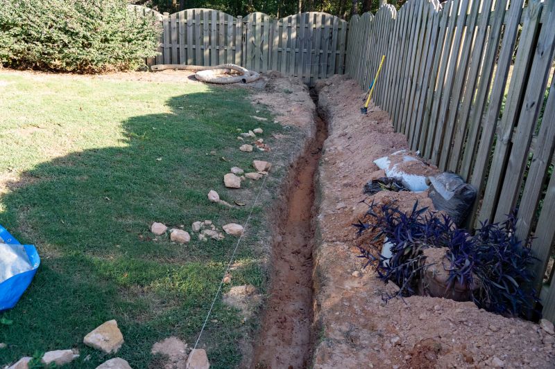 Electrical Trench Installation