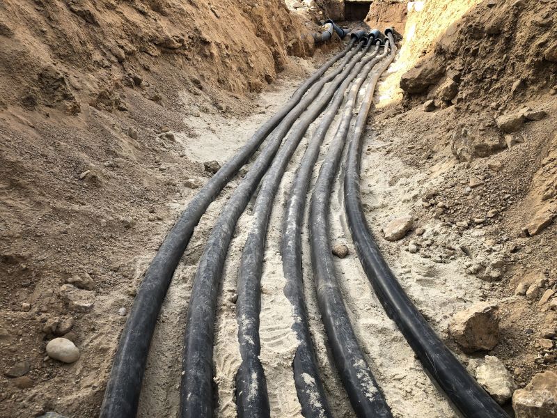 Electrical Trench Installation