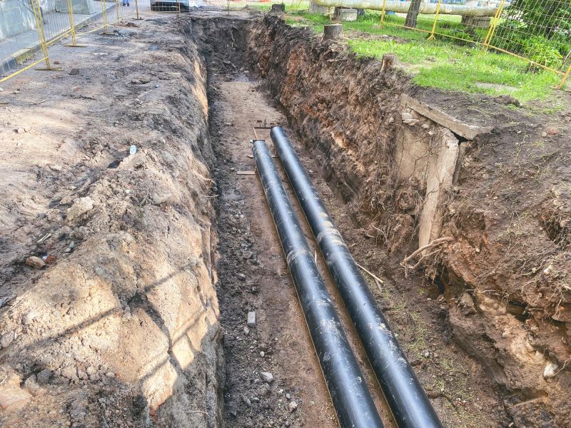Electrical Trench Installation