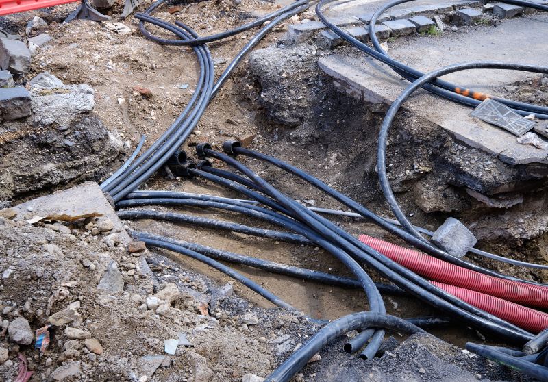 Electrical Trench Installation