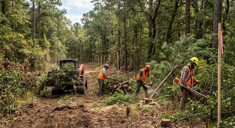 Field Clearing in Marietta, GA
