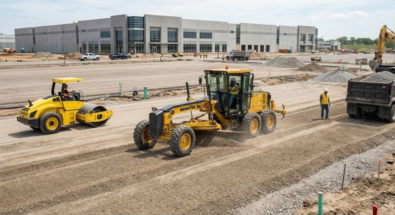 Parking Lot Gravel Repair in Buford, GA