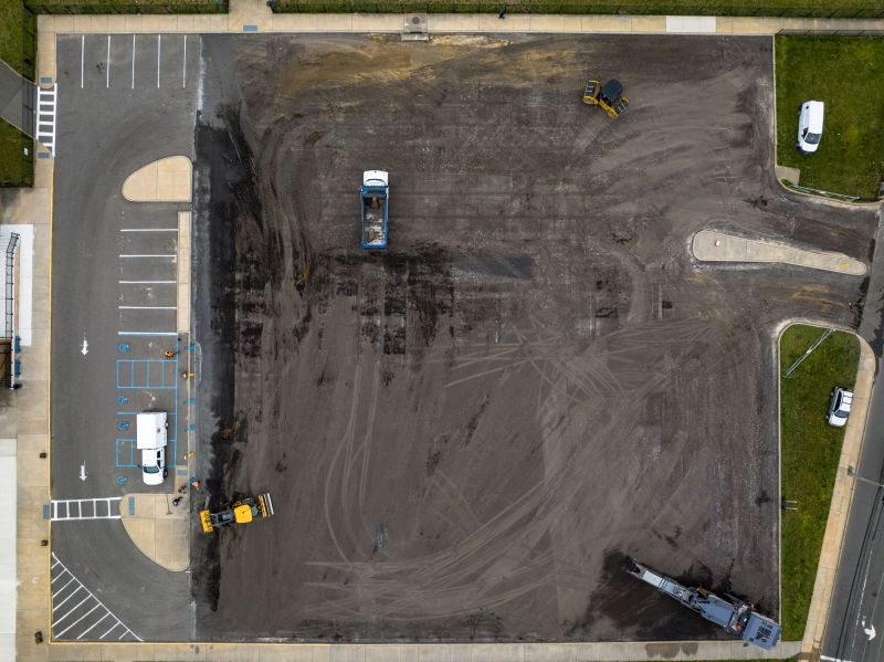 Parking Lot Gravel Repair in Marietta, GA